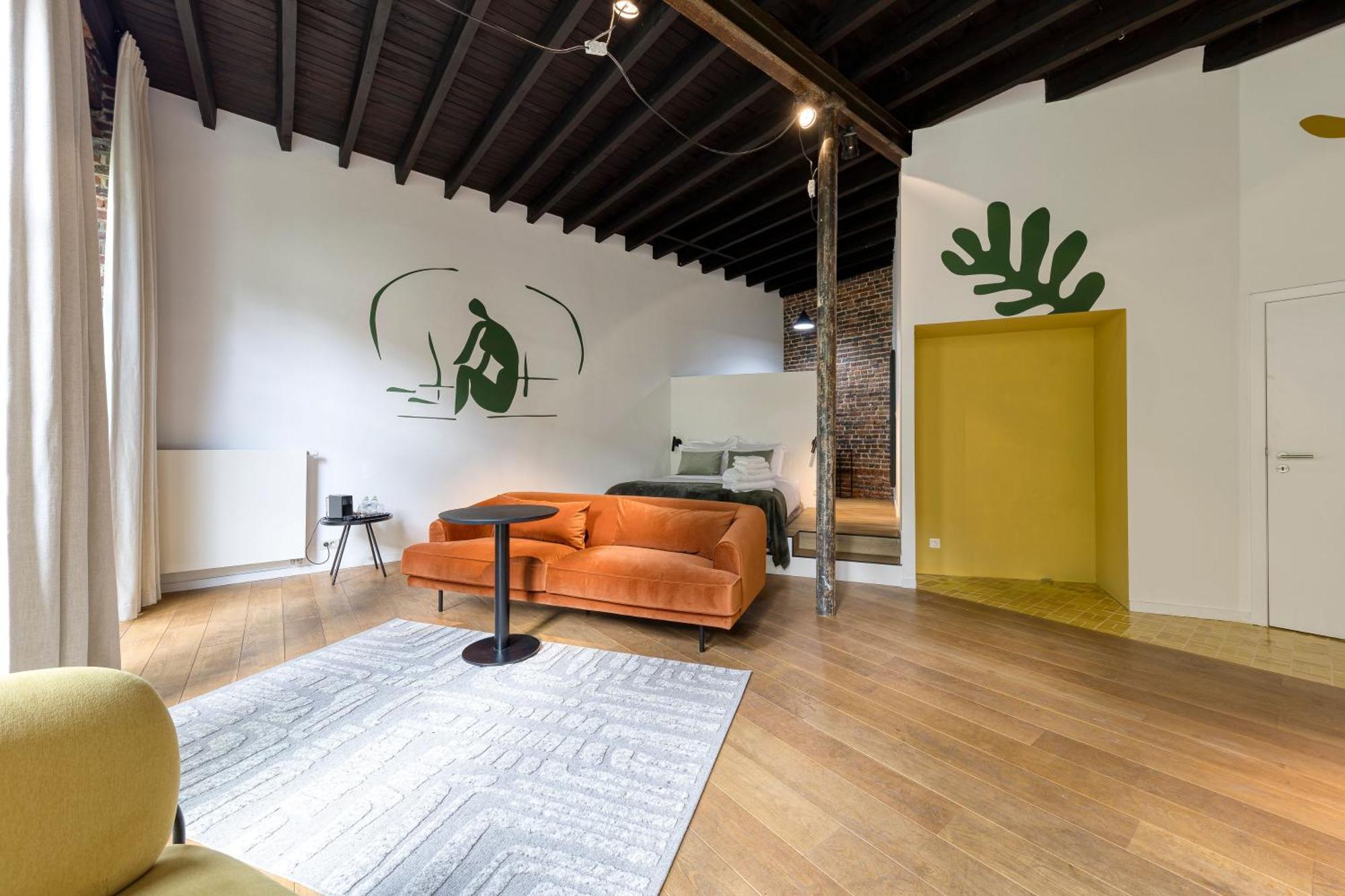 Atelier K - Art Guesthouse In Brussels Ixelles Eksteriør billede